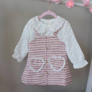 Tweed Mini Dress for baby girl